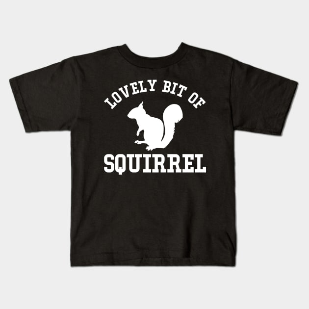 Lovely bit of squirrel Kids T-Shirt by SimonL